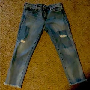 Gape denim girlfriend jeans